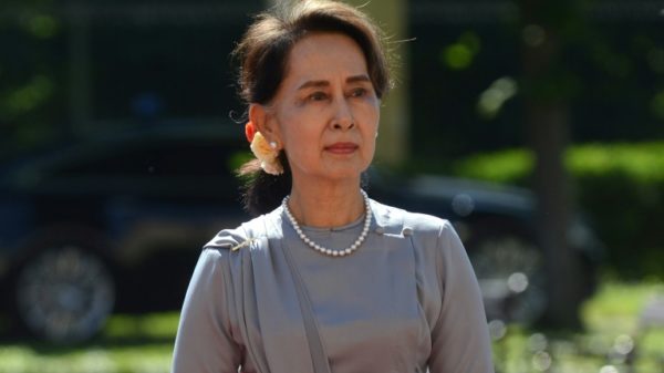 Aung San Suu Kyi personally presented Myanmar's arguments at the International Court of Justice (ICJ) when the case was first heard in December 2019