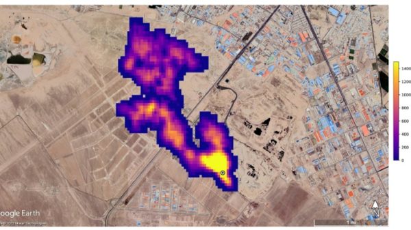 Methane plumes several kilometres (miles) long are now being detected by the NASA space agency as greenhouse gas concentrations hit a new record high