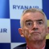 Ryanair brushed off the pie incident as a 'warm welcome'