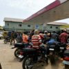 Consumers rushed to buy petrol on Tuesday after newly-elected President Bola Tinubu announced the end to Nigeria's costly fuel subsidies