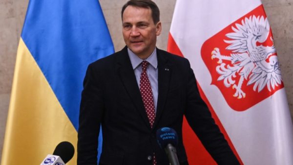 Poland's new foreign minister went to Kyiv on his first official trip abroad