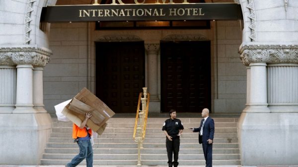 A Chinese embassy delegation spent $19,391 at the Trump International Hotel in Washington, DC