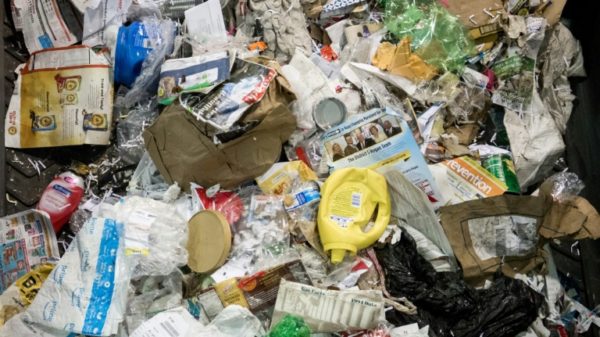 Just 9 percent of plastics are recycled, California's attorney general said as he launched a probe into the role of fossil fuel companies in plastic pollution