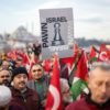 Turkish President Recep Tayyip Erdogan's ruling party led a major anti-Israel rally on Monday