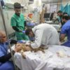 The only hospitals still functioning in the Gaza Strip are in the south of the territory