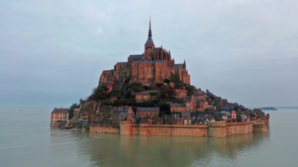 Mont Saint Michel is one of France's best-loved monuments