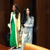 Attorney Amal Clooney (L), co-Founder is part of a legal team representing Nadia Murad (R)and some 430 Yazidi Americans in a suit against French company Lafarge