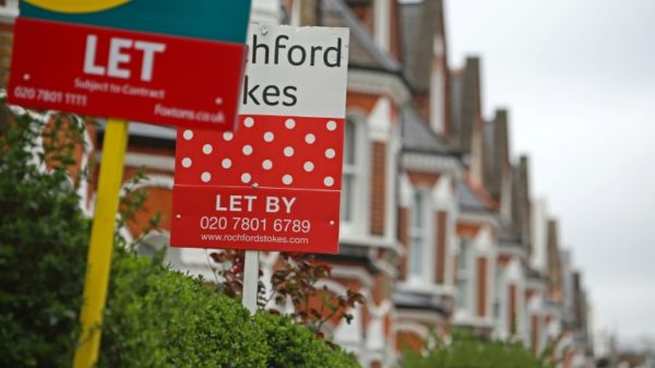 Rental prices for a single room in London reached a record high in the first quarter of this year