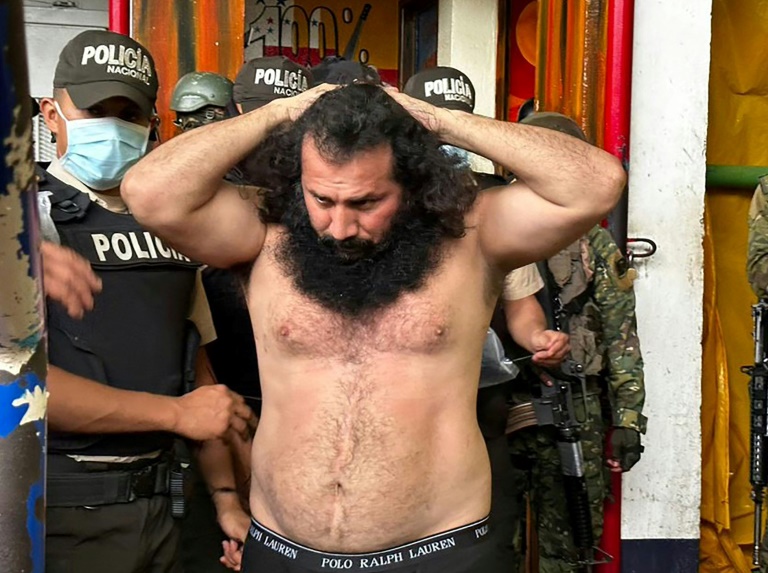 The leader of the powerful Los Choneros gang, Jose Adolfo Macias, alias 'Fito,' has gone missing from his prison cell