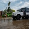 Streets were flooded in parts of Cuba as Idalia passed nearby