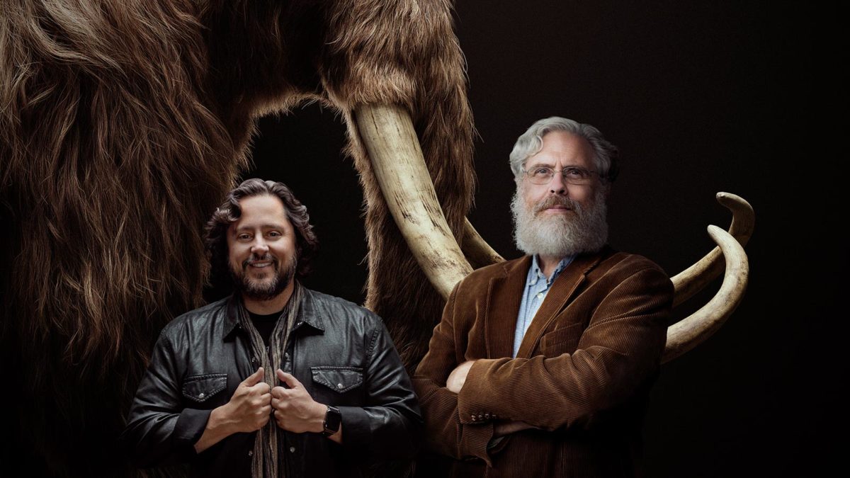 Ben Lamm (left) and George Church started "de-extinction" company, Colossal