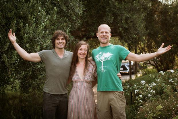 Ian Somerhalder, Rebecca Tickell, and Josh Tickell