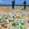 The amount of plastic trash entering the oceans is forecast to triple by 2040