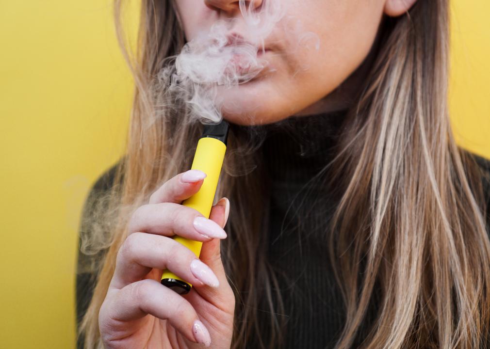 Counseling Schools used Centers for Disease Control survey data to track teen tobacco and vaping use in the U.S., on a downward trend in schools.