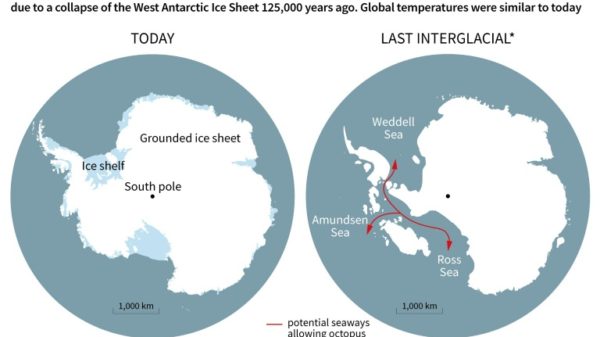 Antarctic ice sheet