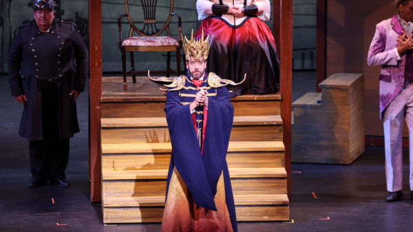 David Wannen in 'The Mikado' show